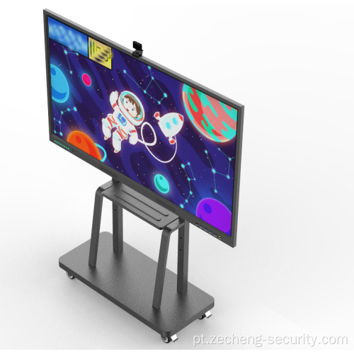 Placa inteligente interativa LCD 4K de 55 polegadas